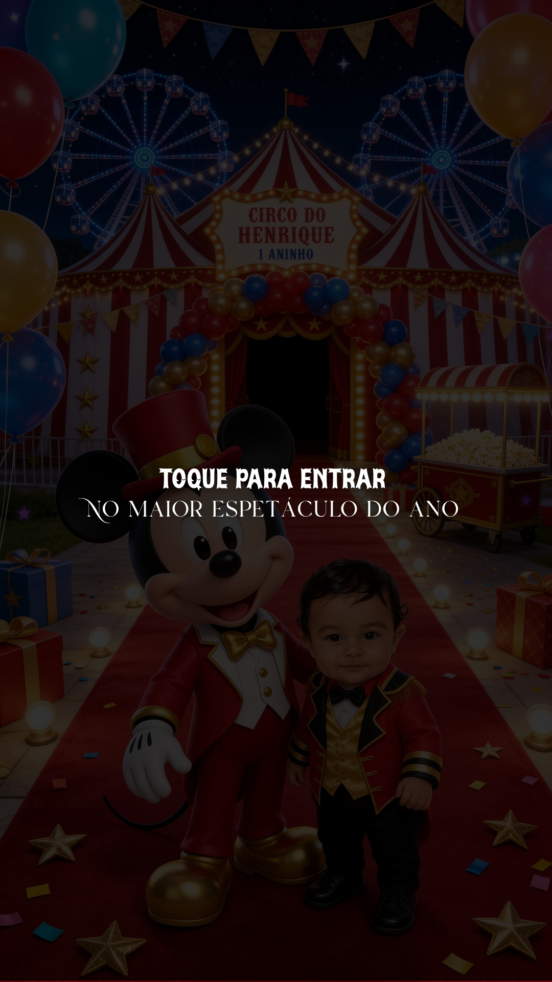Capa do convite